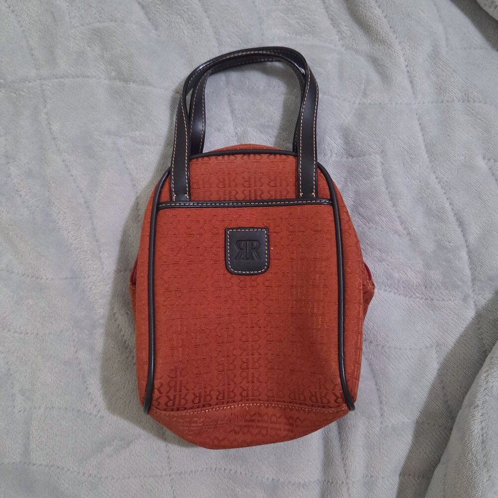 Pedro Rogado Genuine Leather Trim Small Handbag